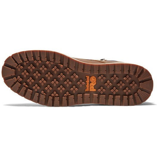Timberland PRO Men's Irvine 6" Soft Toe Moc Toe Wedge Work Boot - Brown - TB1A42TY214 - Overlook Boots