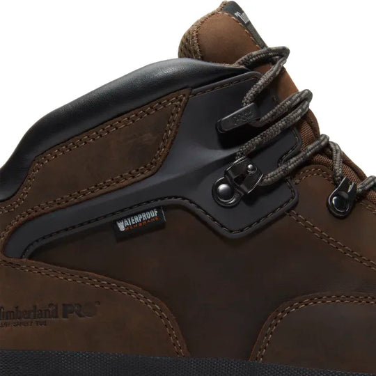 Timberland Pro Men's Euro Hiker XT Alloy Toe WP Work Boot- Brown - TB0A5XSQEM41 - Overlook Boots