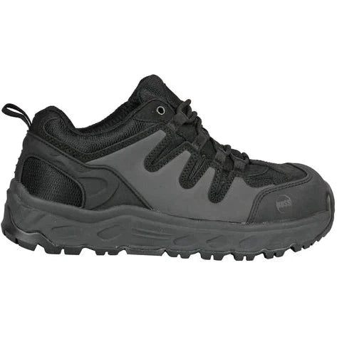 Hoss Men's Eric Lo Oblique Toe Slip Resistant Shoe - Black 50138 - Overlook Boots
