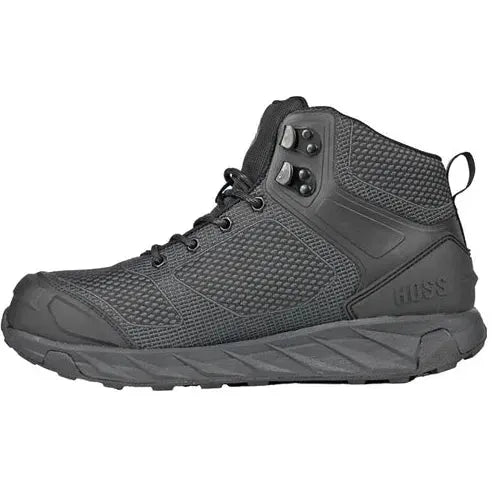 Hoss Men's Buster Hi Composite Toe Waterproof Slip Resistant Work Boot - Black - 50165 - Overlook Boots