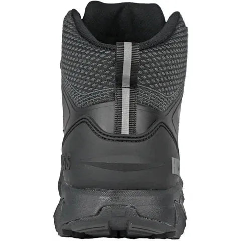 Hoss Men's Buster Hi Composite Toe Waterproof Slip Resistant Work Boot - Black - 50165 - Overlook Boots