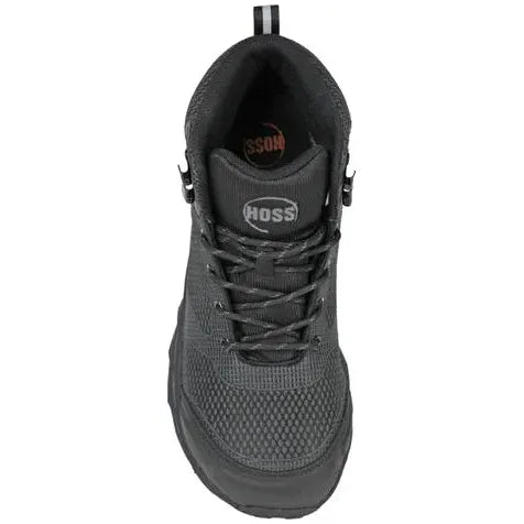 Hoss Men's Buster Hi Composite Toe Waterproof Slip Resistant Work Boot - Black - 50165 - Overlook Boots