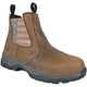 Hoss Men's Old Glory Composite Toe Slip Resistant Shoe - Brown 50411 7 / Medium / Brown - Overlook Boots