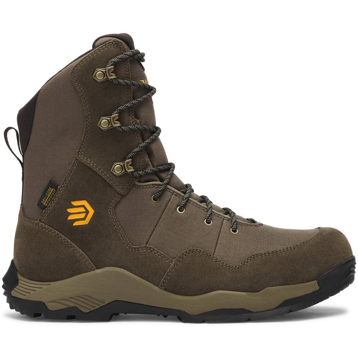 LaCrosse Men's Ridgeback 8" Waterproof 400G Lace Up Hunting Boot -Brown- 504222 7 / Medium / Brown - Overlook Boots