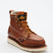 Thorogood Women's American 6" Moc Toe Wedge Work Boot -Tobacco- 514-4200 5 / Medium / Black - Overlook Boots