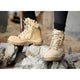 Steel Blue Women's Jungle 6" Water Resistant Cross Zip Ankle Boot - Sand - 812861 - Overlook Boots