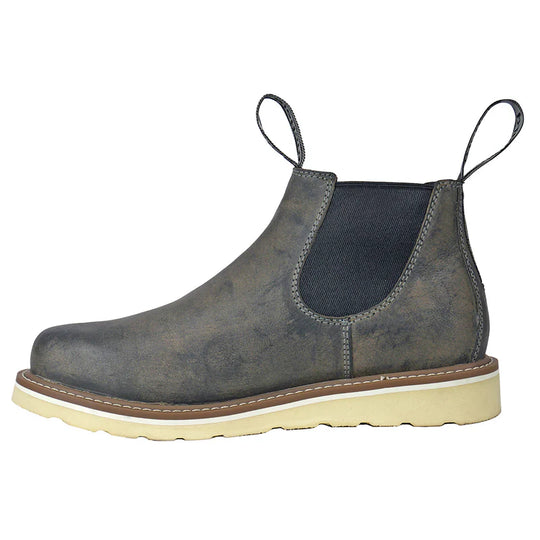 DieHard Men's Colt Soft Toe Chelsea Work Boot - Grey - DH50423 - Overlook Boots