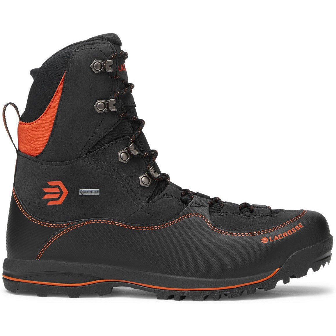 LaCrosse Men's Ursa ES GORE-TEX® 8" Waterproof Hunt Boot - Black - 533700 7 / Medium / Black - Overlook Boots