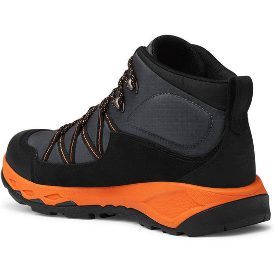 LaCrosse Men's San Juan Mid GORE-TEX® 4" Waterproof Hunt Boot - Gunmetal/Orange - 535812 - Overlook Boots