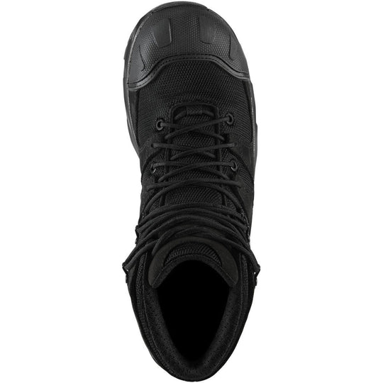 Danner Men's Downrange 6" Plain Toe Waterproof Slip Resistant Duty Boot -Black- 54021 - Overlook Boots