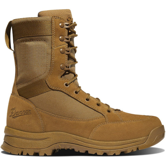 Danner Men's Tanicus 8" Composite Toe Side Zipper Military Boot -Coyote- 55322 3 / Medium / Coyote - Overlook Boots