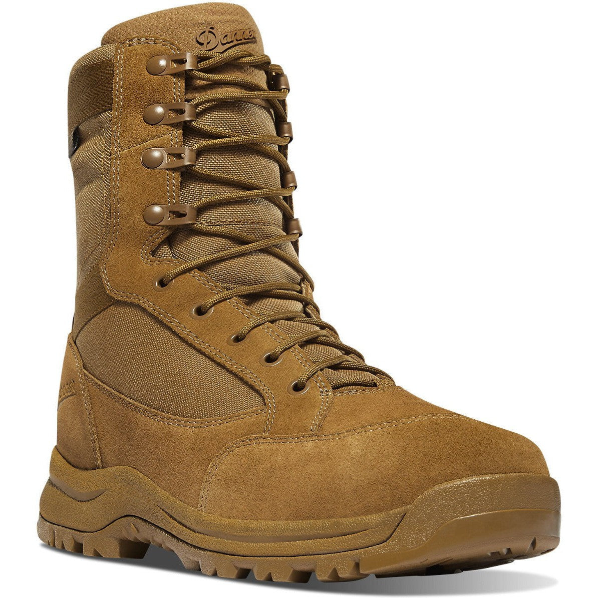 Danner Men's Tanicus 8" Composite Toe Side Zipper Military Boot -Coyote- 55322 - Overlook Boots