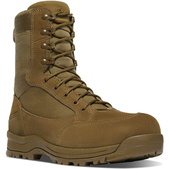 Danner Men's Tanicus 8" Composite Toe Waterproof Side Zipper 400G Military Boot -Coyote- 55325 3 / Medium / Coyote - Overlook Boots
