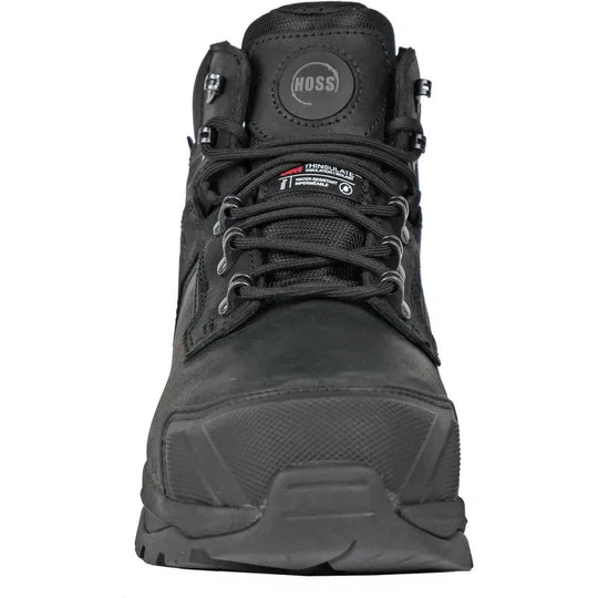 Hoss Men's Chiller Composite Toe Waterproof 600G Insulated Work Boot - Black - 60100 - Overlook Boots