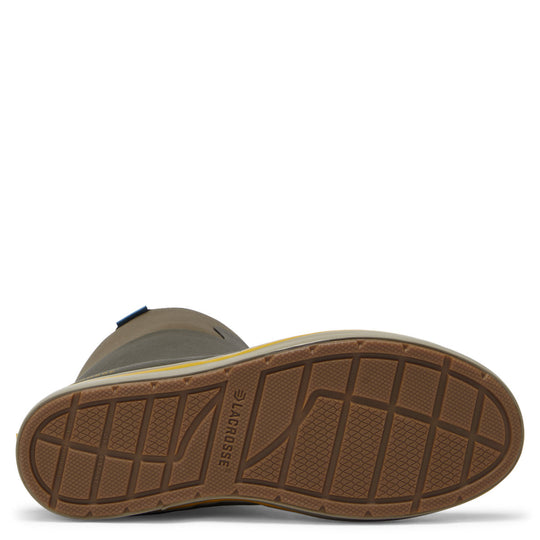 LaCrosse Men's Alpha 12" Slip Resistant Deck Work Boot - Major Brown - 621300 - Overlook Boots