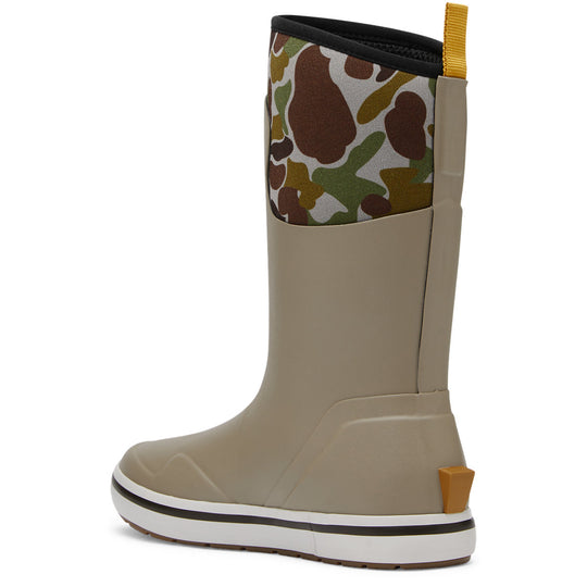 LaCrosse Women's Alpha 12" Slip Resistant Deck Work Boot - Timberwolf/Camo - 621303 - Overlook Boots