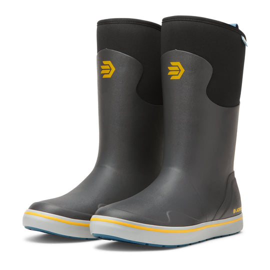 LaCrosse Men's Alpha 12" Waterproof Slip Resistant Deck Work Boot - Dark Shadow - 621304 - Overlook Boots