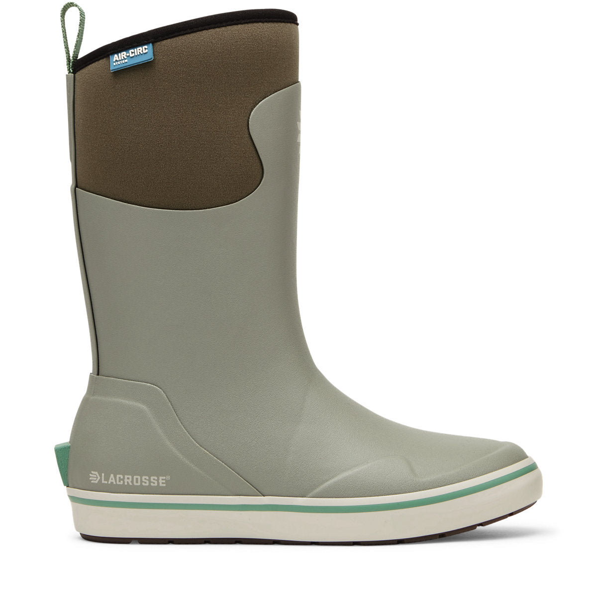 LaCrosse Women's Alpha 12" Slip Resistant Deck Outdoor Work Boot - Rock Ridge - 621305 5 / Medium / Brown - Overlook Boots