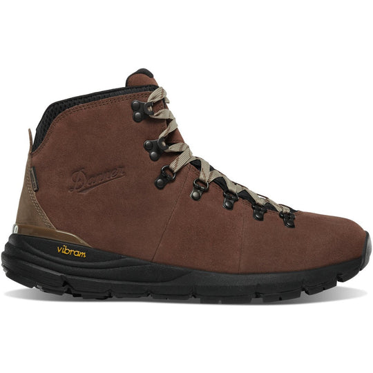 Danner Men's Mountain 600 4.5" Waterproof Hiking Boot - Dark Earth - 62300 7 / Medium / Brown - Overlook Boots