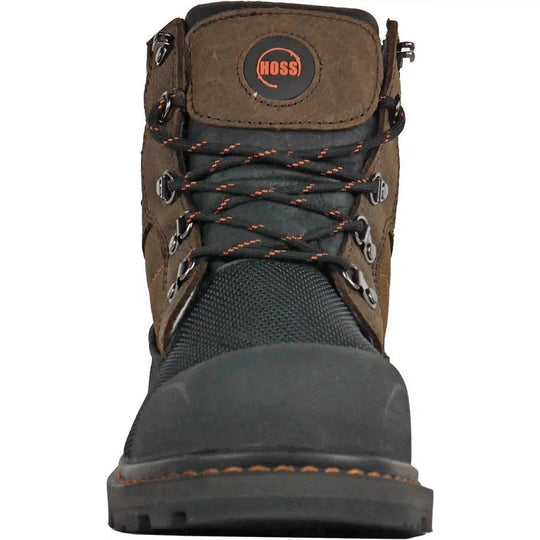 Hoss Men's K-Tough 6" Composite Toe Waterproof Puncture Resistant Duty Boot - Brown - 62705 - Overlook Boots