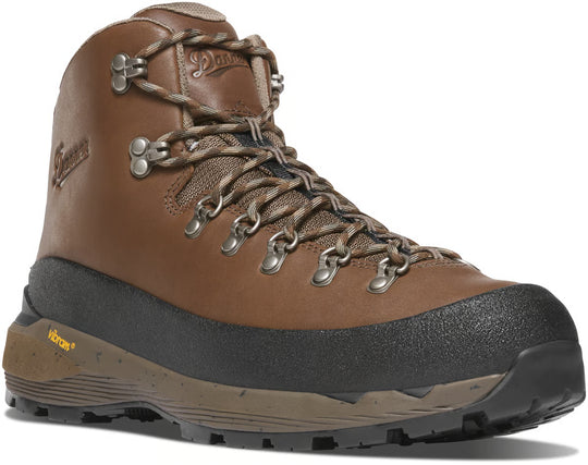 Danner Men's Mountain 600 EVO 4.5" Waterproof Hiking Boot - Earth Brown / Chocolate Chip - 62718 7 / Medium / Earth Brown / Chocolate Chip - Overlook Boots