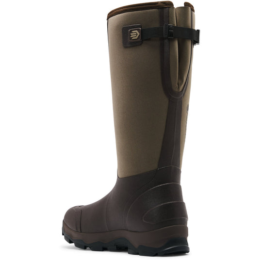 LaCrosse Men's Alpha Lite 16" Plain Toe Waterproof Outdoor Work Boot - Coffee - 628003 - Overlook Boots