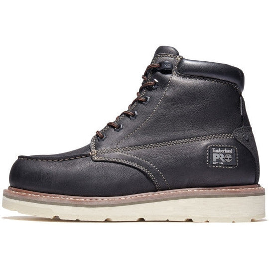 Timberland PRO Men's Gridworks 6" Soft Toe Waterproof Work Boot - Black - TB1A29UP001 - Overlook Boots