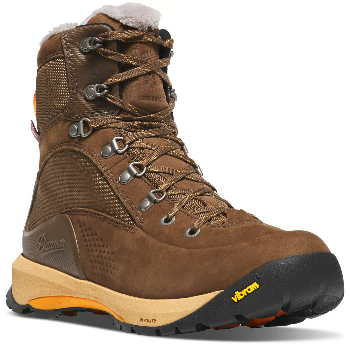 Danner Women's Inquire 7" Waterproof 200G Winter Hiking Boot - Brown - 64642 5 / Medium / Brown - Overlook Boots