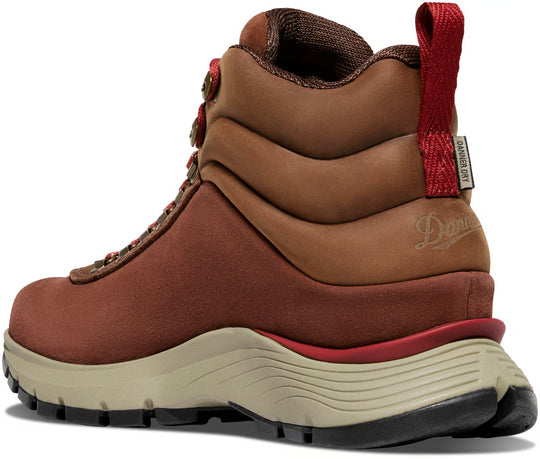 Danner Trail Trainer Mid Zapato de Senderismo para Mujer, 4 Pulgadas, Impermeable - Café Chocolate / Vino - 65458 - Imagen 4