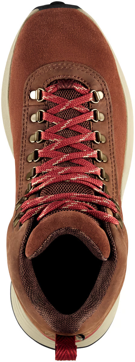 Danner Trail Trainer Mid Zapato de Senderismo para Mujer, 4 Pulgadas, Impermeable - Café Chocolate / Vino - 65458 - Imagen 5