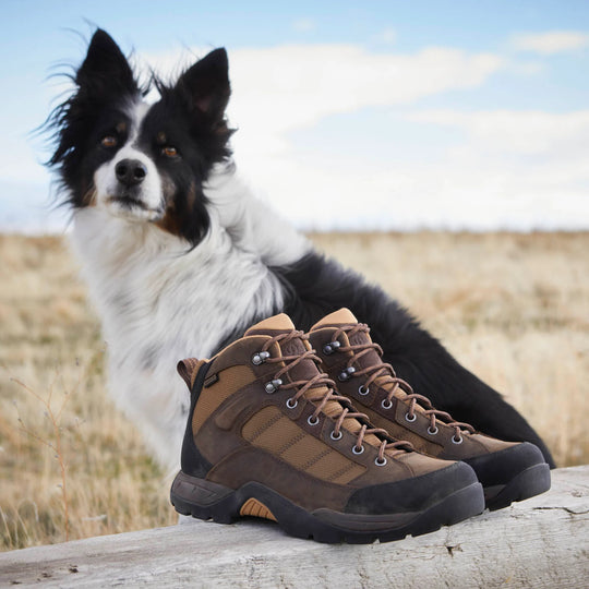 Danner Men's Radical 451 5" Waterproof Hiking Boot - Earth Brown / Bone Brown - 65502 - Overlook Boots