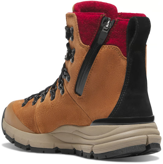 Danner Women's Arctic 600 7" Waterproof 200G Side Zip Hike Boot - Brown - 67350 - Overlook Boots