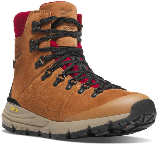 Danner Women's Arctic 600 7" Waterproof 200G Side Zip Hike Boot - Brown - 67350 5 / Medium / Brown - Overlook Boots