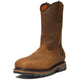 Timberland Pro Men's True Grit Pull On Composite Toe Waterproof Work Boot - Brown - TB1A24BH214 - Overlook Boots