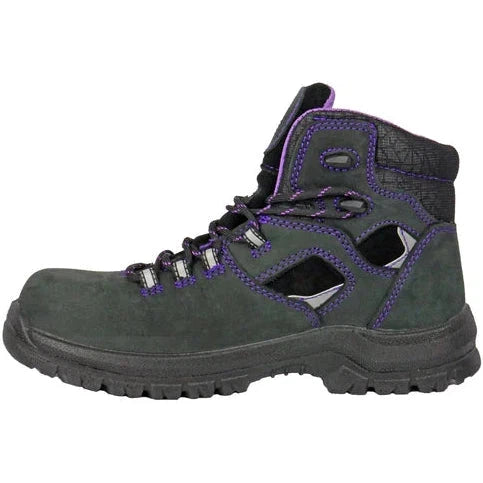Hoss Women's Lacy 6" Composite Toe Waterproof Puncture Resistant Boot - Black 70120  - Overlook Boots