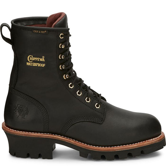 Chippewa Men's Paladin 8" Steel Toe Waterproof 400G Ins Logger Work Boot - 73050 - Overlook Boots