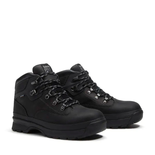 Timberland Pro Men's Euro Hiker XT Alloy Toe WP Work Boot - Black - TB0A5XSQEPV1 - Overlook Boots