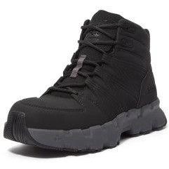 Timberland PRO Men's Powertrain EV Mid SD10 Composite Toe Work Shoe - Black - TB0A63K3V96 - Overlook Boots