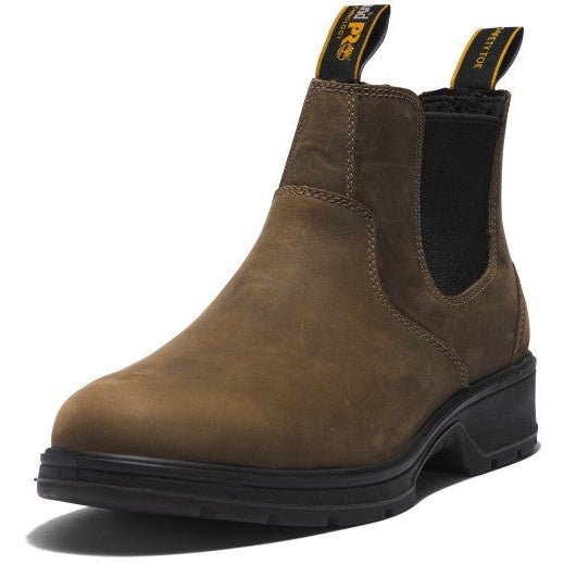 Timberland PRO Men's Nashoba Composite Toe Chelsea Work Boot - Brown - TB1A2CFX214 - Overlook Boots