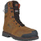 Hoss Men's Clash 9" Composite Toe Waterproof 1000G Insulated Puncture Resistant Work Boot - Brown - 80264 7 / Medium / Brown - Overlook Boots