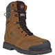 Hoss Men's Clash 9" Composite Toe Waterproof 1000G Insulated Puncture Resistant Work Boot - Brown - 80264 7 / Medium / Brown - Overlook Boots