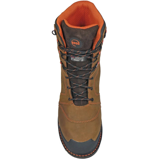 Hoss Men's Clash 9" Composite Toe Waterproof 1000G Insulated Puncture Resistant Work Boot - Brown - 80264 - Overlook Boots