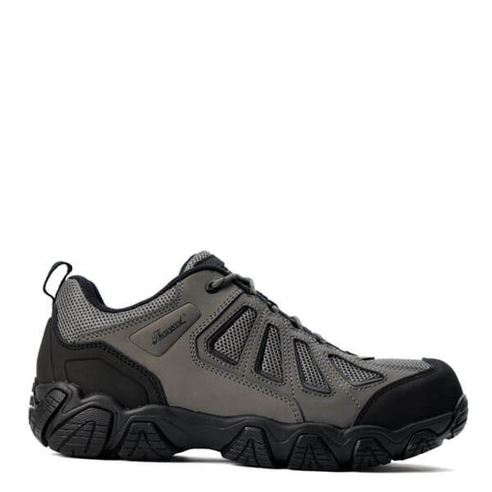 Thorogood Men's Crosstrex Series Oxford Composite Toe Hiker Work Shoe - Grey - 804-2001 4 / Medium / Black - Overlook Boots