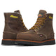 Thorogood Men's 1957 Series 6" Steel Moc Toe WP BLK Wedge Work Boot - Brown - 804-3676 - Overlook Boots