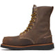 Thorogood Men's 1957 Series 8" Steel Moc Toe WP BLK Wedge Work Boot - Brown - 804-3878 - Overlook Boots