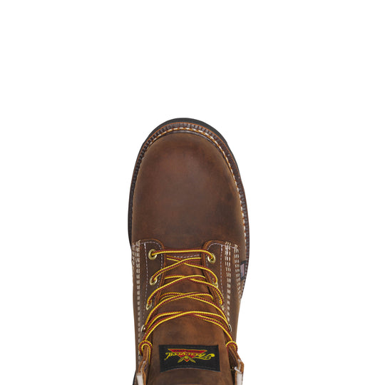 Thorogood Men's American Heritage 6" Steel Toe Slip Resistant Work Boot - Brown - 804-4111 - Overlook Boots