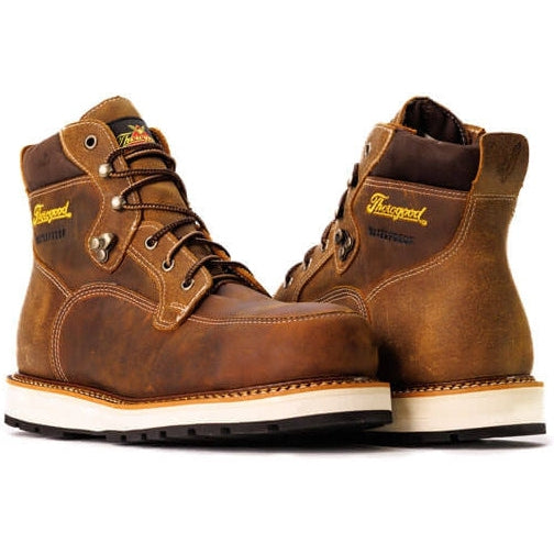 Thorogood Men's Iron River Series 6" Composite Toe Waterproof Work Boot -Brown- 804-4145 - Overlook Boots