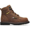 Thorogood Men's Jobsite Series 6" Moc Toe WP I-Met Blk Work Boot - Brown - 804-4150 7 / Medium / Brown - Overlook Boots