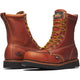 Thorogood Men's American Heritage 8" Steel Moc Toe BLK Wedge Work Boot - Brown - 804-4288 - Overlook Boots
