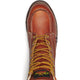 Thorogood Men's American Heritage 8" Steel Moc Toe BLK Wedge Work Boot - Brown - 804-4288 - Overlook Boots